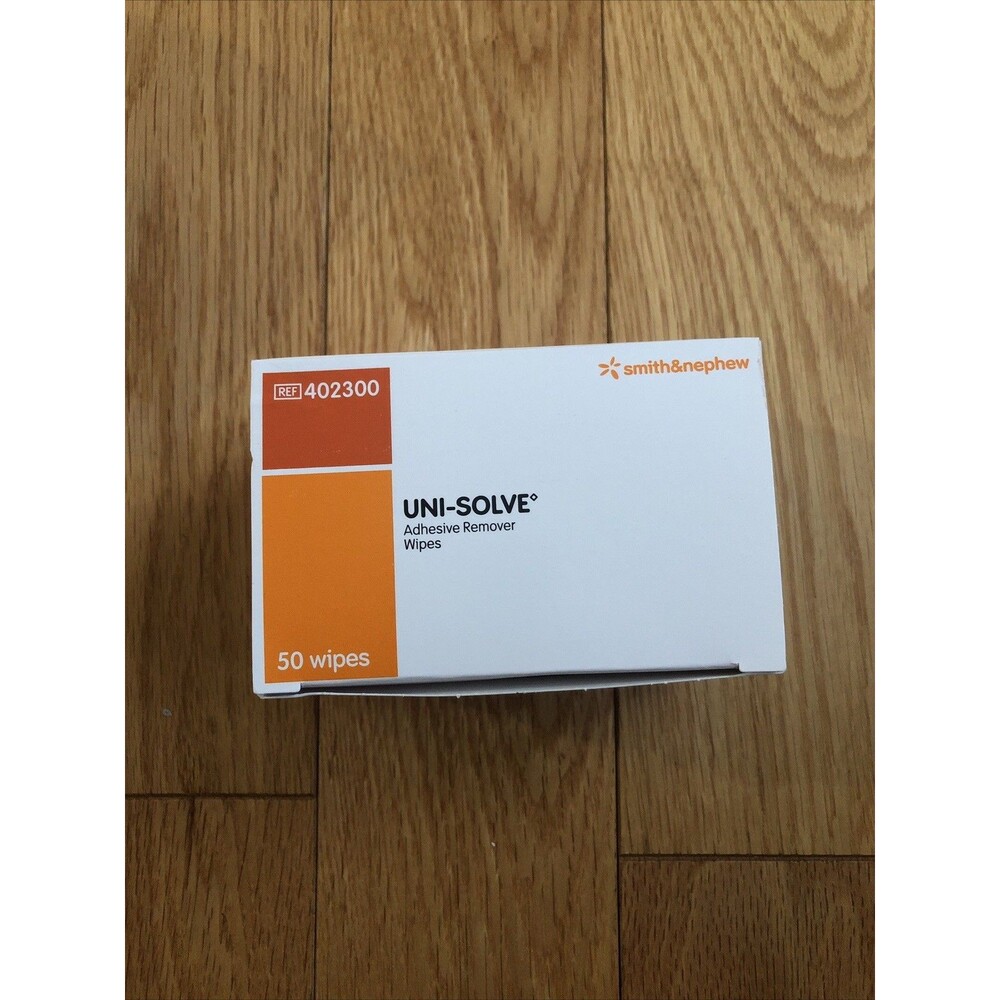 Uni Solve Smith & Nephew Uni Solve Uni-Solve Adhesive Remover Wipes, 50 Each New